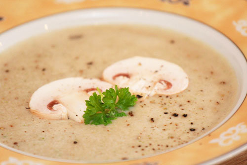 Thermomix Champignoncremesuppe