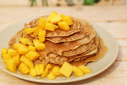 Thermomix Dinkelpancakes