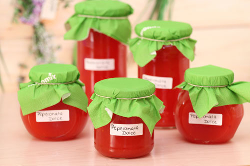 Thermomix Peperonata Dolce im Glas