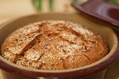 Pampered Chef Roggensauerteigbrot runder Zaubermeister