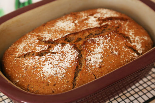 Pampered Chef Roggensauerteigbrot Ofenmeister