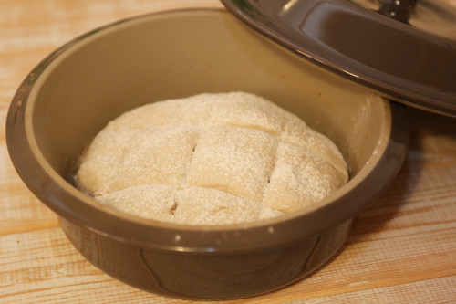 Pampered Chef Weizen-Joghurt-Brot Teigling runder Zaubermeister