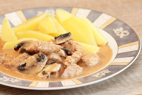 Thermomix Züricher Geschnetzeltes