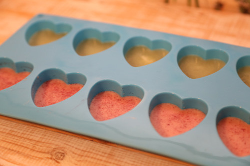 Thermomix Badepralinen in Silikonform
