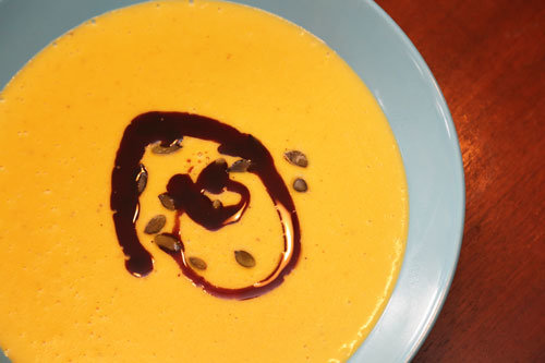 Thermomix Kürbiscremesuppe