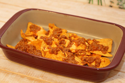 Pampered Chef Nachos mit Hack
