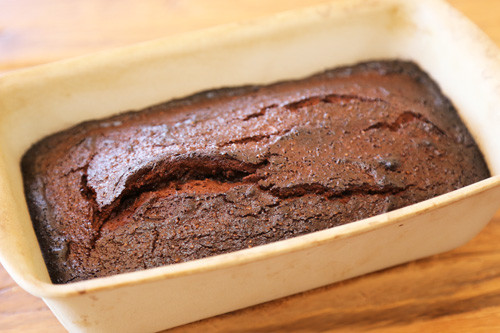 Zauberkasten Schokoladenkuchen in der Form