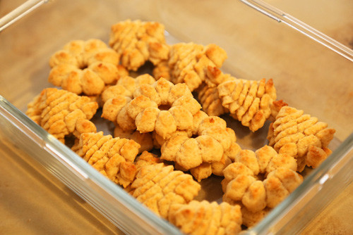 Pampered Chef Plätzchenpresse Marzipan-Plätzchen